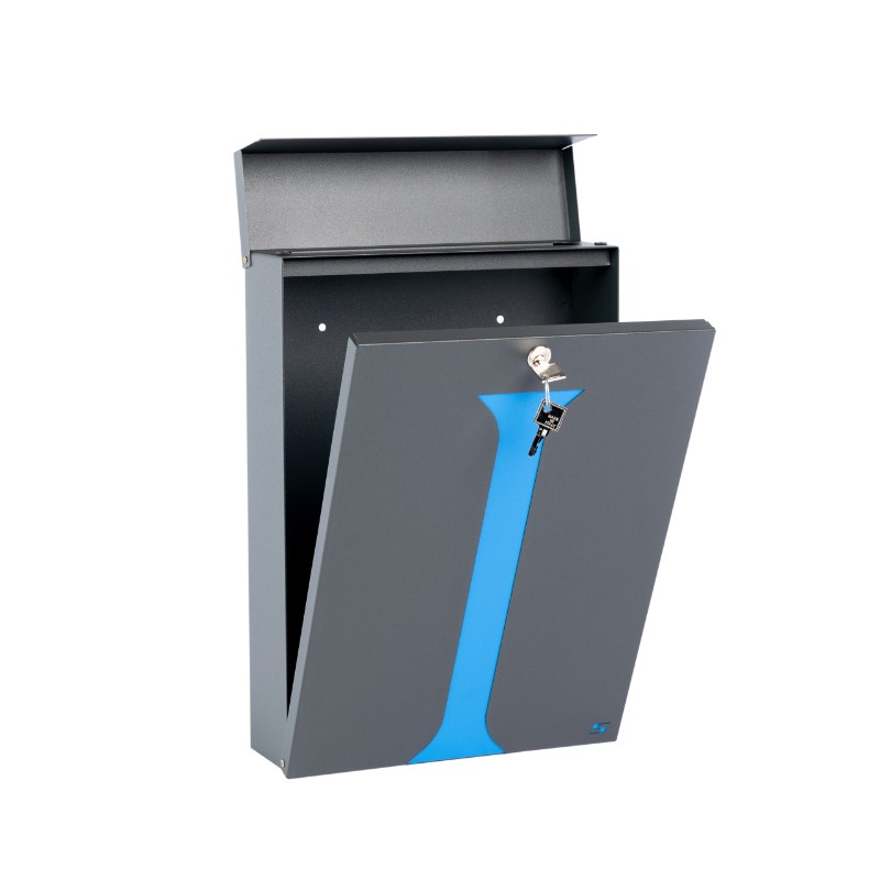 Modern Mailbox S23 Silmec Single Magazine Format