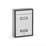 Silmec SC8 Single or Multiple Modular Letterbox in Aluminum