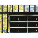 Condominium External Mailboxes DF with Internal Side Mail