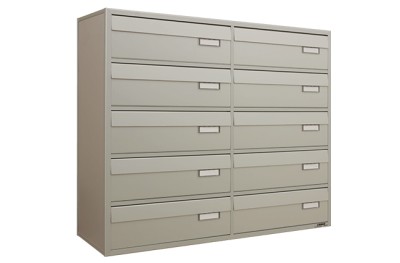 Condominium External Mailboxes DF with Internal Side Mail