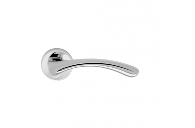 Cernobbio Handle on Round Rose Brass Pfs Pasini i-Design