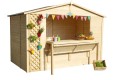 Kiosk in Raw Fir Wood 5 M2 Rio Losa