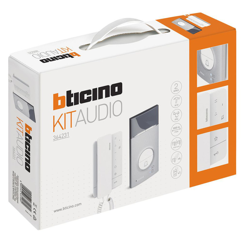 Intercom Audio Kit BTicino 364231 3000 Line Class 100A16M