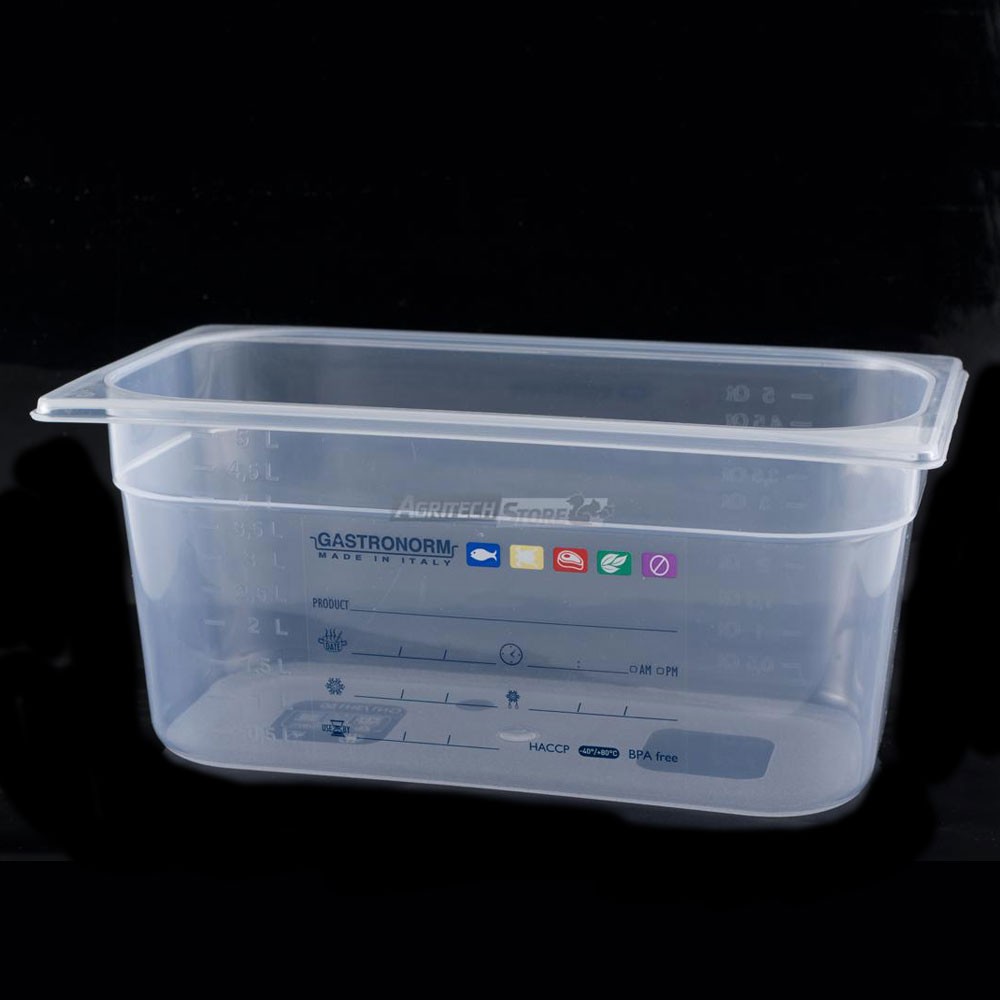 Gastronorm Container for Standardization Food Preservation in Polypropylene IML HACCP