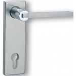 Pair of Ghidini Cartesio Q OCL-M4/F1 Lever Handles with Plate