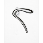 Pair of Ghidini Lever Handles Leonardo ACL with Roses and Escutcheons