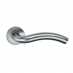 pba 2026T Pair of Lever Handles in Stainless Steel AISI 316L