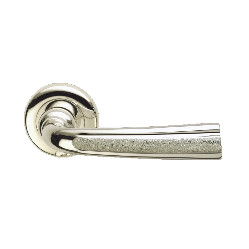 Corolla Jewellery PFS Pasini Door Handle with Rose and Escutcheon