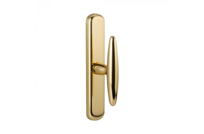 Brass Cremone Bolt with Plate for Window Reguitti Alisè