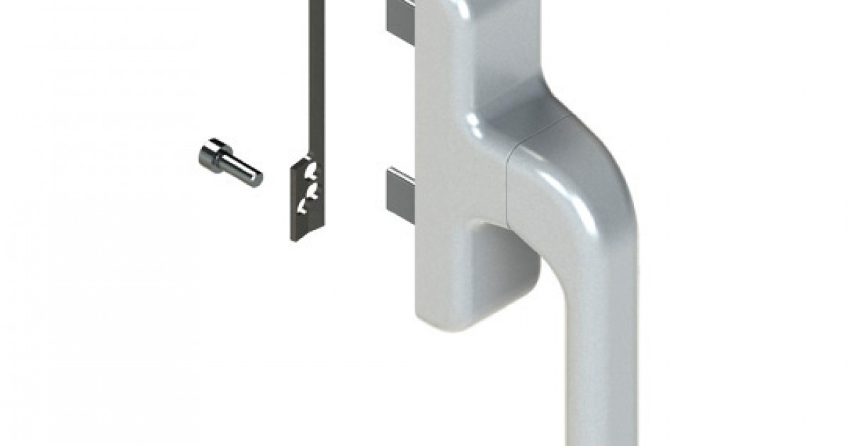 Master Cremonese 6030.11 Aluminum Interior Window Door Handle