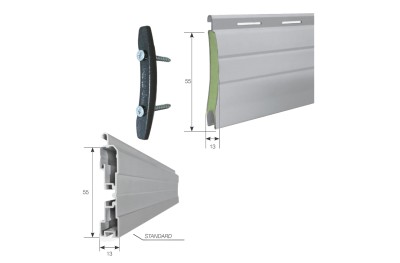 Croci High Density Aluminum Roller Shutter SAR-132 Tap Security