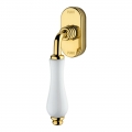 Dalia Window Handle Dry Keep White Porcelain With Invisible Intrusion Detection System Linea Calì Classic