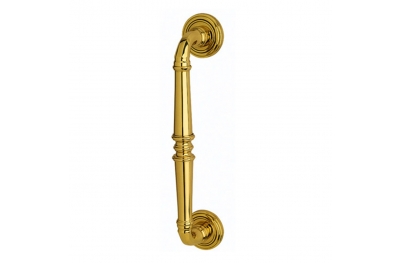Diana Straight Pull Handle With Roses With Screw Covers Precious and Elegant Not Passing Bal Becchetti