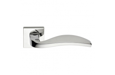 Diana Series Fashion forme Door Handle on Square Rosette Frosio Bortolo Curve Design