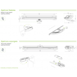 Double Liwin L35 Radio 2W-NET Chain Actuator 230V ​L=1250<2500 Comunello Mowin