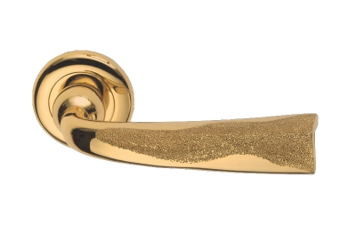 Duke Jewellery PFS Pasini Door Handle with Rose and Escutcheon