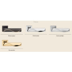 Duna Linea Calì Door Handle Brass Finish of Your Choice