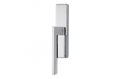 Electra Window Handle on Plate with Minimalist Style by Messineo Settimelli for Colombo Design