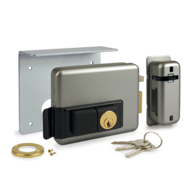 Electric Lock for Swing Gate with Release Button