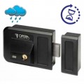 Electric Lock for Gates Black with key 28001 Opera