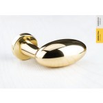 Ellisse Reguitti Egg Handle in Brass for Door