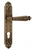 Epoca Door Handle on Plate Linea Calì Vintage