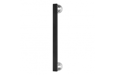 Era Pull Handle on Plate With Invisible Intrusion Detection System Linea Calì Design