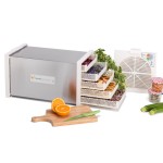 Domestic Dehydrator Biosec Silver B5-S with Stainless Steel Drying Tunnel Tauro Essiccatori