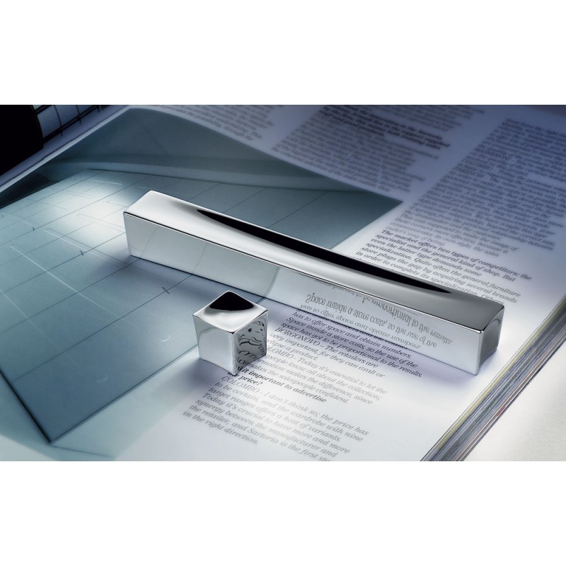 F105 Chrome Furniture Handle Ideal for Wardrobe of Design by Formae