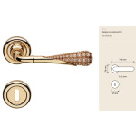 Feeling Linea Calì Door Handle with Swarovski Crystals