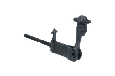 Wrought Iron Man Shutter Stopper Galbusera 1006/V 90x30x18mm