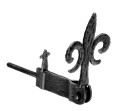 Lily-Shaped Iron Shutter Stopper Galbusera 328/V 90x30x18mm