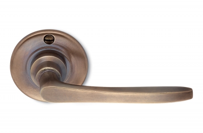 Firenze Bronze Door Handle on Rosette Perfect for Holiday Countryside House by Antologhia