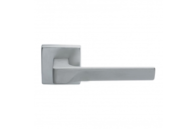 Flash Basic Manital Satin Chrome Pair of Door Lever Handles