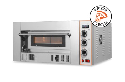 Gas Oven to Bake 4 Pizzas Together RG4 Made in Italy by Resto Italia