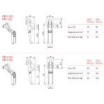 Hydraulic Door Brake Justor FR Various Models