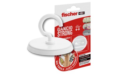 Steel Adhesive Hook that Holds 10Kg Strong Fischer