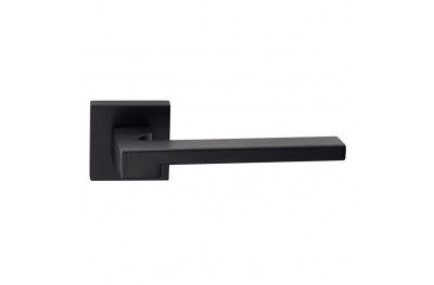 Ginevra Series Fashion forme Door Handle on Square Rosette Frosio Bortolo for Minimalist Architecture