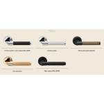 Grip Linea Calì Window Handle Modern Brass Collection