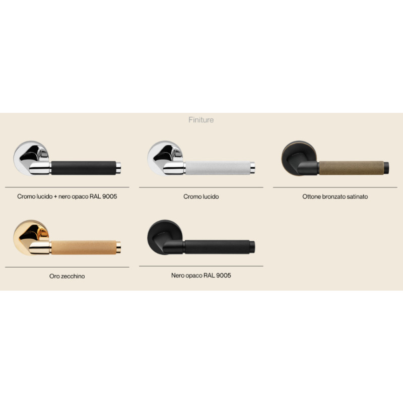 Grip Linea Calì Window Handle Modern Brass Collection