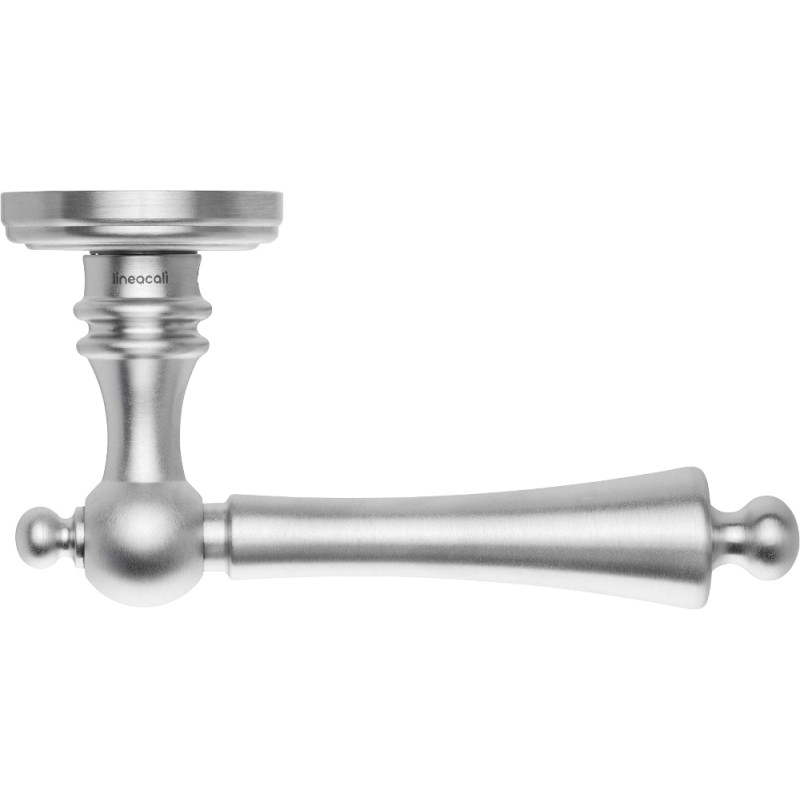 Heidi Linea Calì Italian Classic Brass Door Handle with Rosette