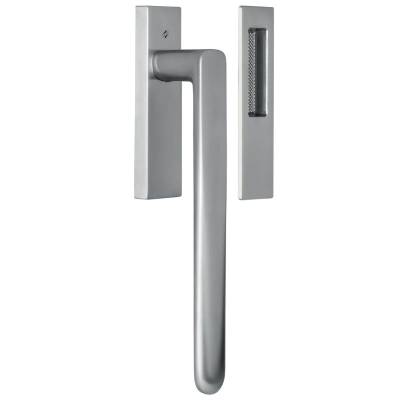 ID713 Q Colombo Pull-Up Handle for Sliding Door in Brass