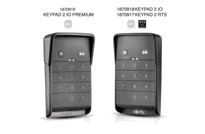 Keypad 2 Somfy Keyboard for Radio IO and RTS Motors