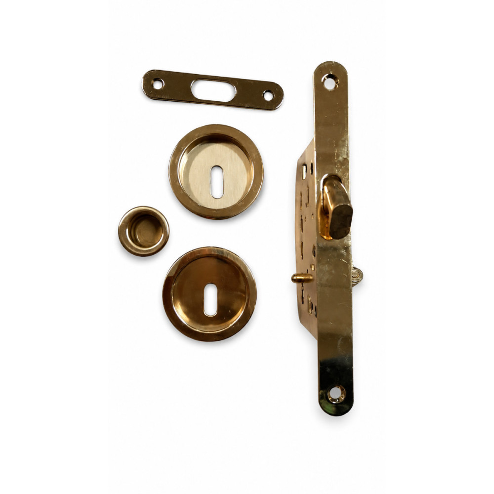 Arieni 95 Round Handle and Lock Kit for Sliding Doors