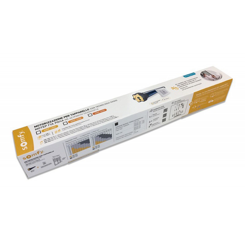 Somfy Motor Kit Shutter Small Window Tubular Wired Radio RTS MRR 1000 10 Nm