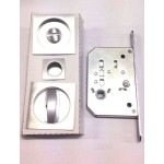Square Flush Pull Kit for Sliding Doors Arieni 94/Q with Lock
