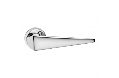 Kendo Matt Bronze Door Handle With Rose od Contemporary Design Linea Calì Design