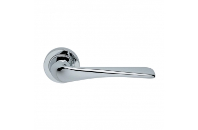 Le Mans Design Manital Polished Chrome Pair of Door Lever Handles