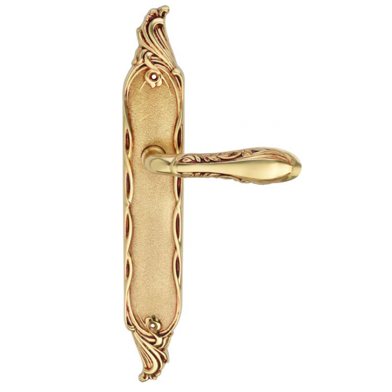 Liberty Door Handle on Plate Linea Calì Vintage