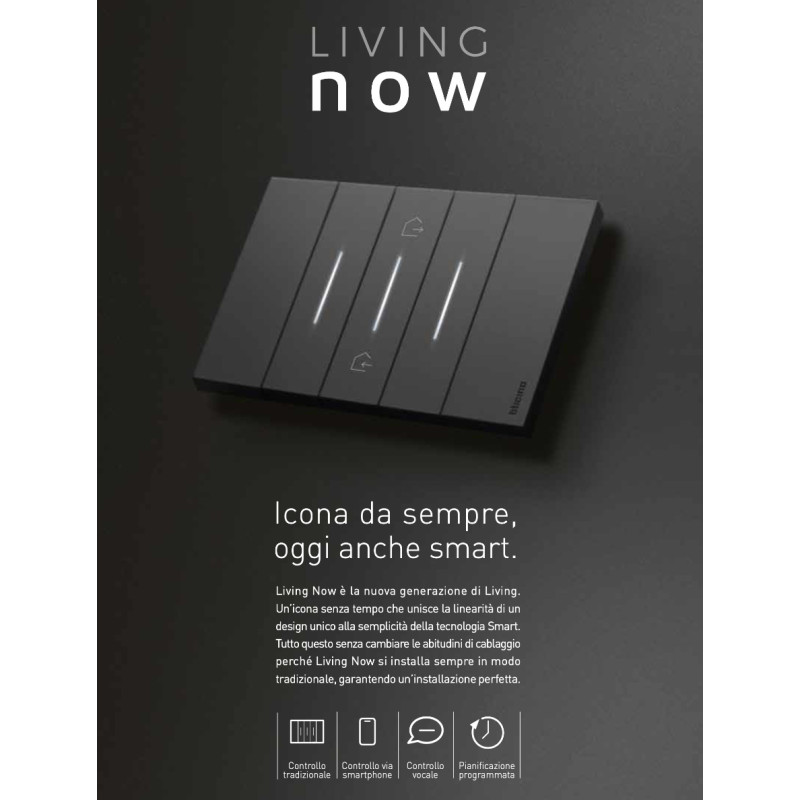 Living Now BTicino Civil Series Plates and Switches Catalogue